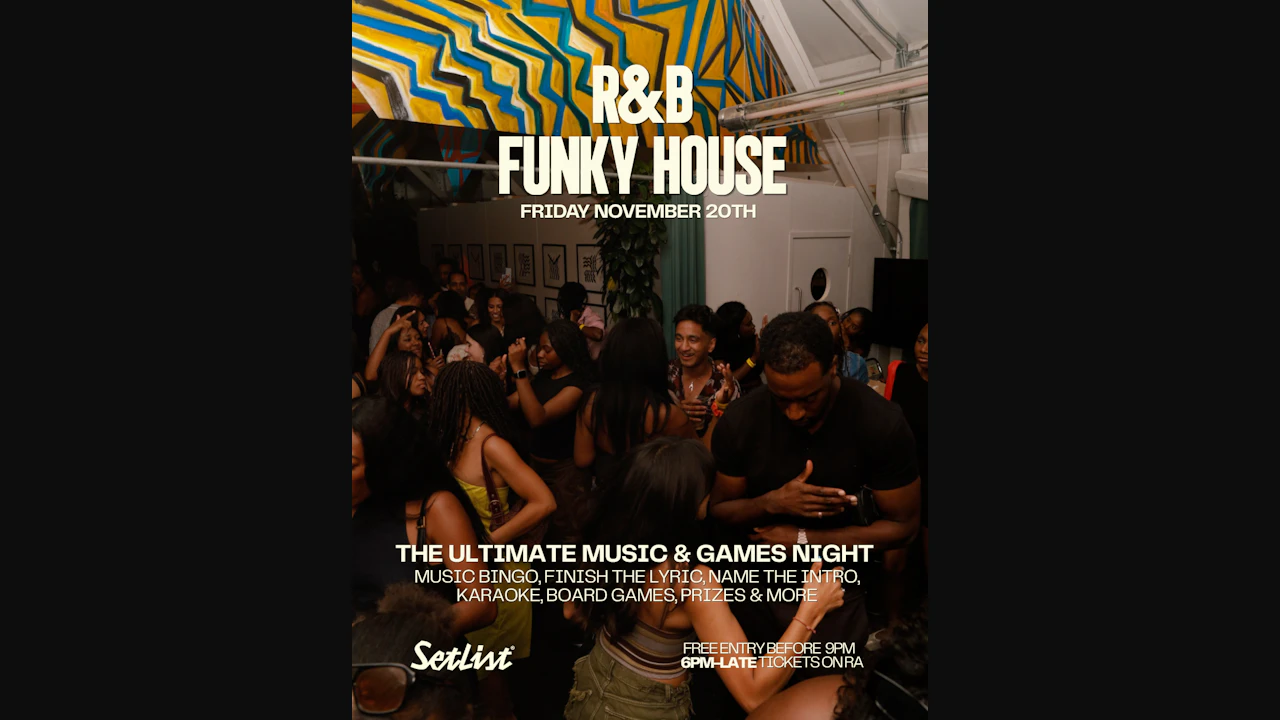R&B And Funky House Night