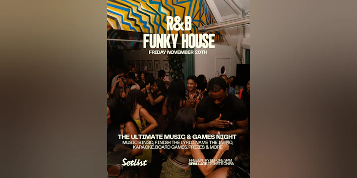 R&B And Funky House Night