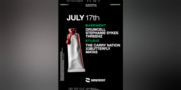 Drumcell / Stephanie Sykes / threehz / The Carry Nation / x3butterfly / Matas