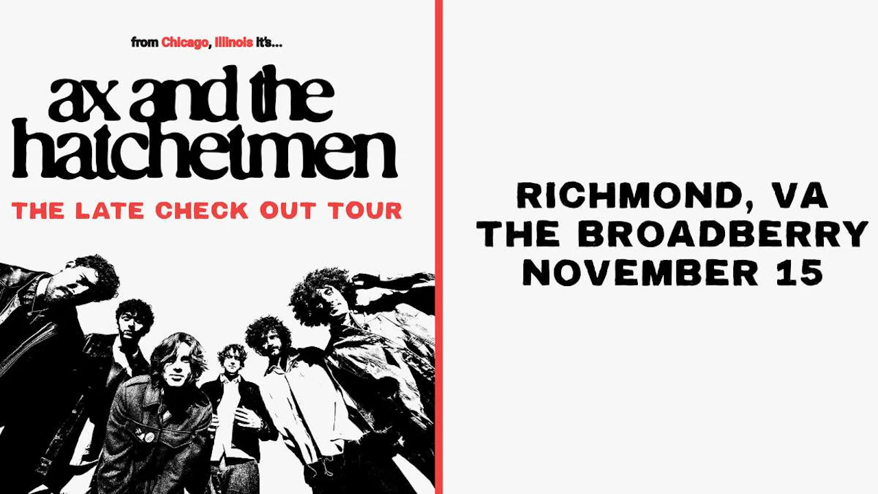 Ax and the Hatchetmen: The Late Checkout Tour 2026