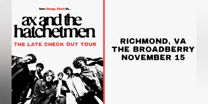 Ax and the Hatchetmen: The Late Checkout Tour 2026