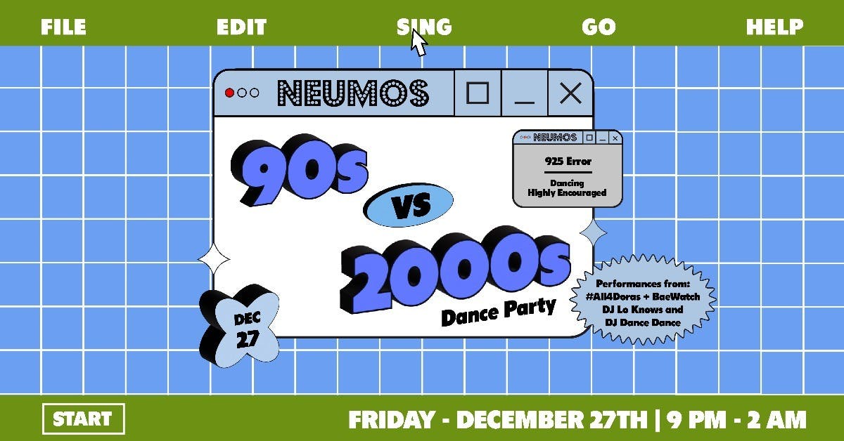 90’s vs. 00’s Dance Party!