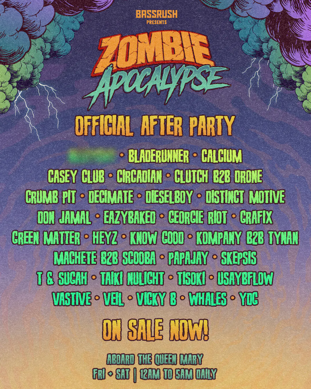 Zombie Apocalypse Afterparty - Day 1