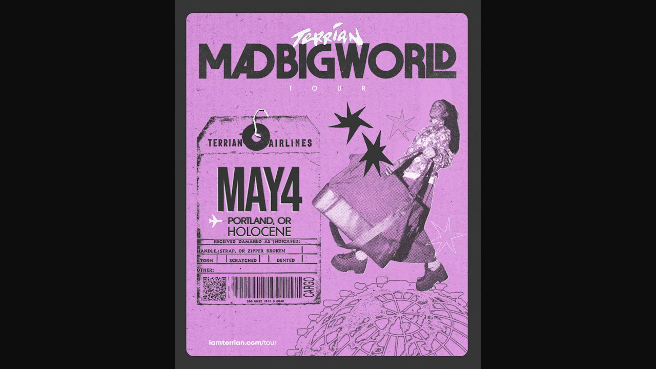 Terrian: Mad Big World Tour - All Ages!