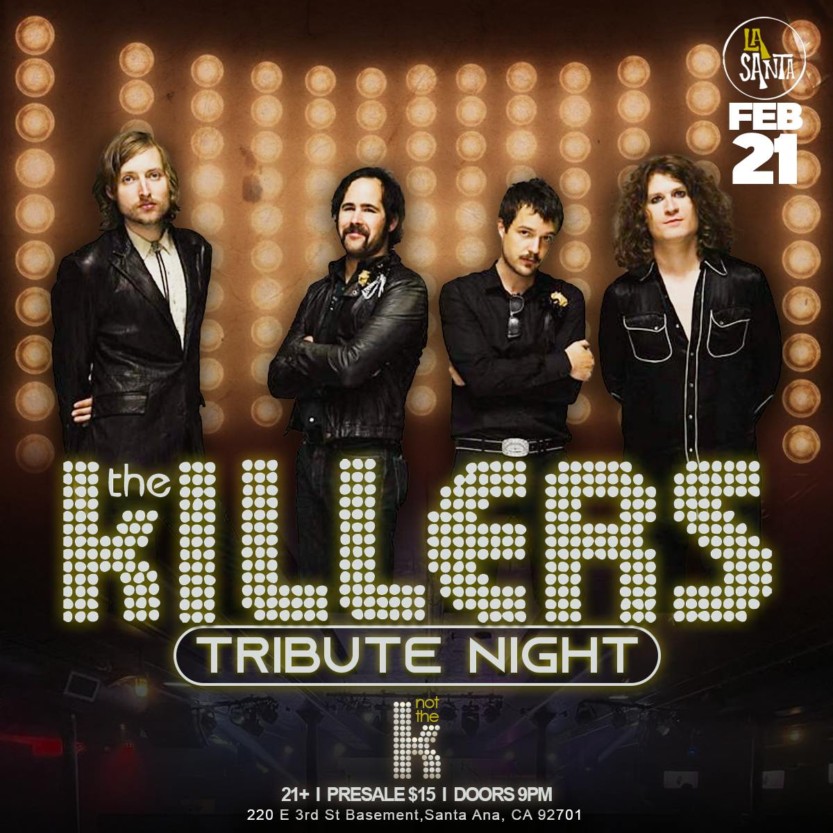 The Killers Tribute Night