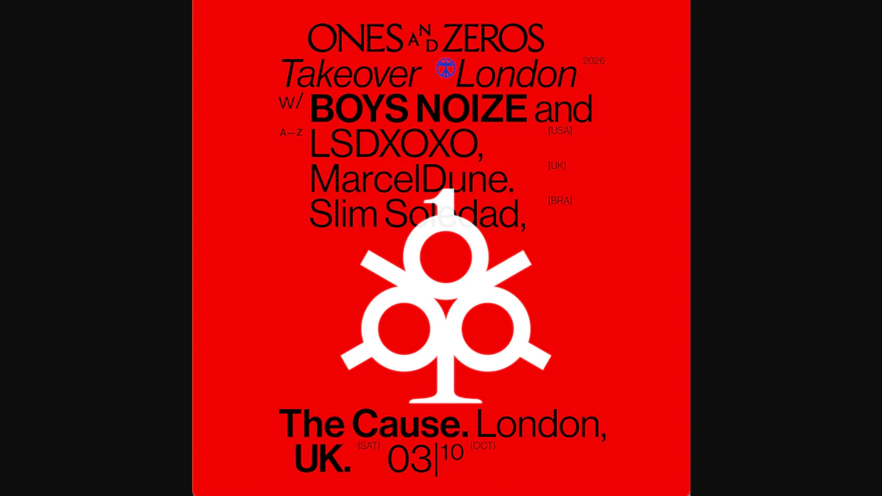 Labyrinth presents: Boys Noize ONES and ZEROS