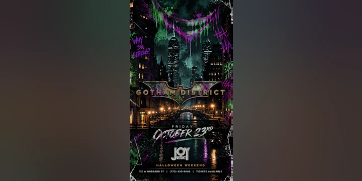 Gotham District - Pre Halloween Weekend