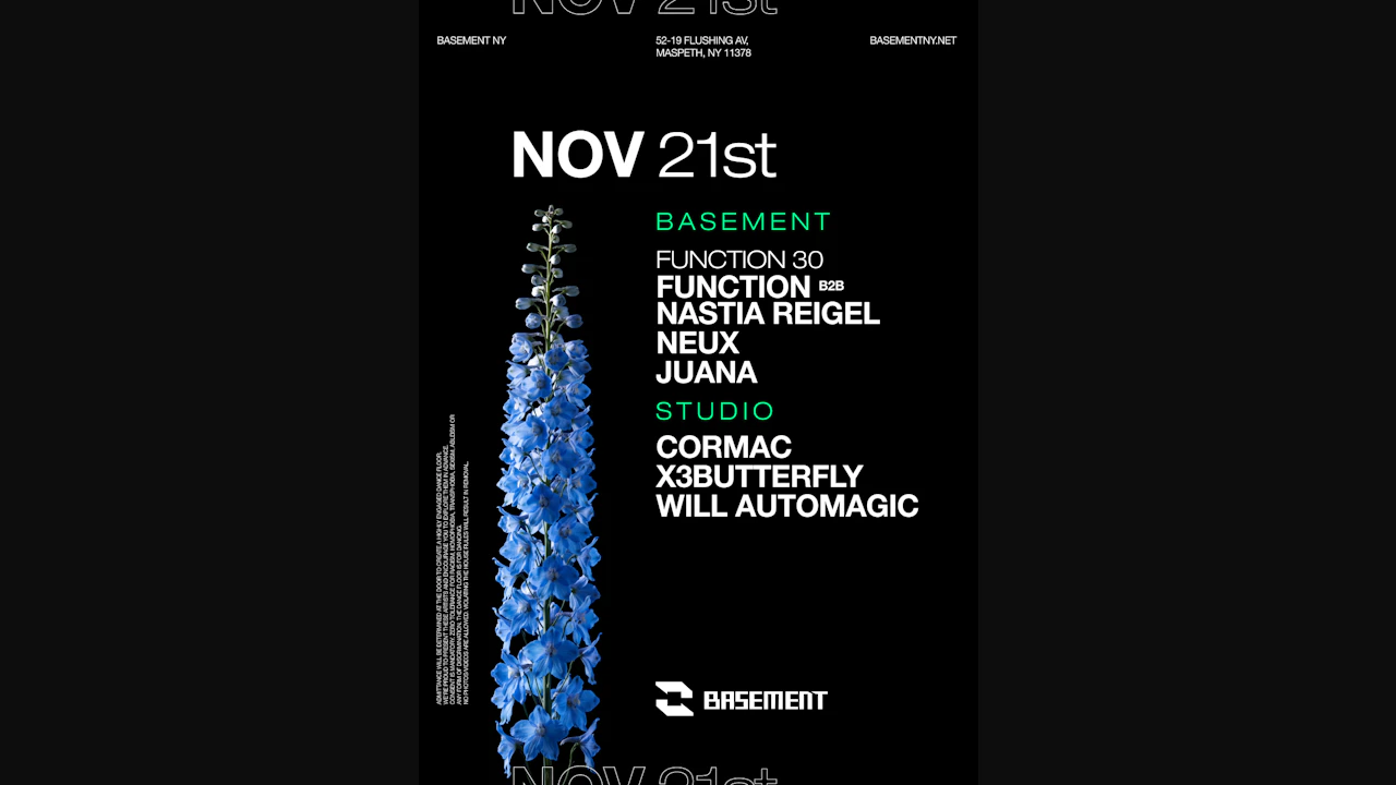 Function b2b Nastia Reigel / NEUX / Juana / Cormac / x3butterfly / Will Automagic