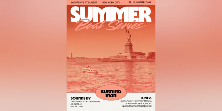 NYC Summer Boat Series