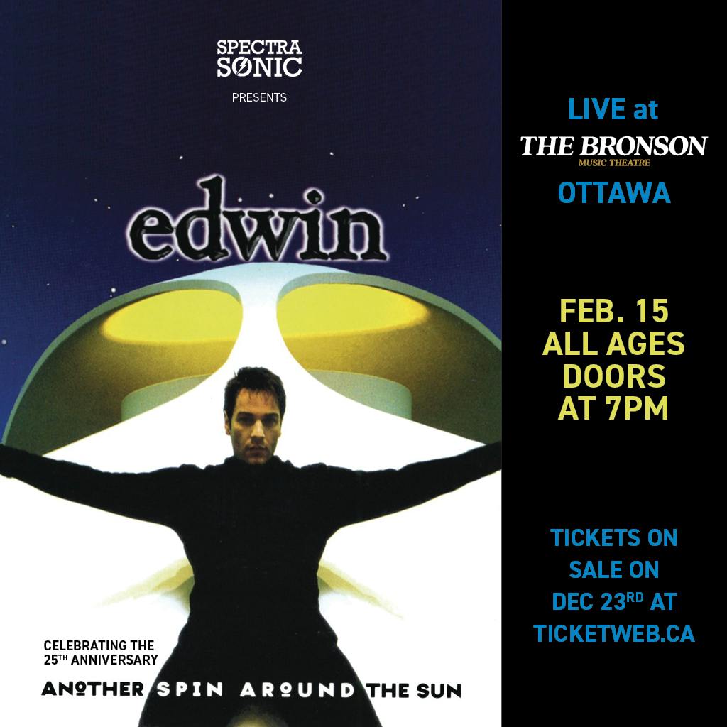 Edwin Celebrating the 25th Anniversary of Another Spin Around the Sun