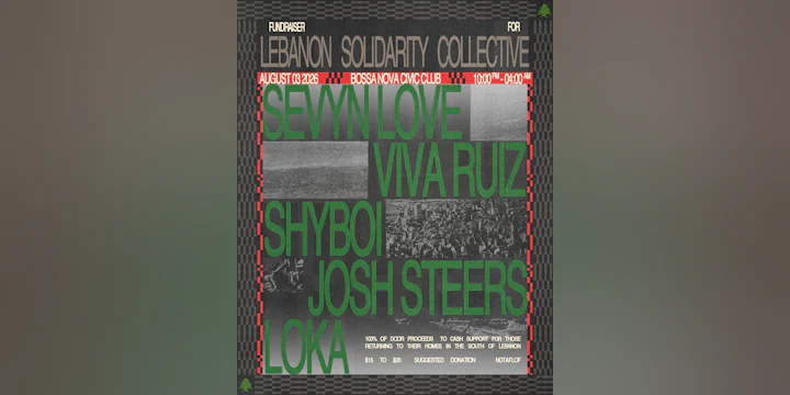 Fundraiser for Lebanon Solidarity Collective