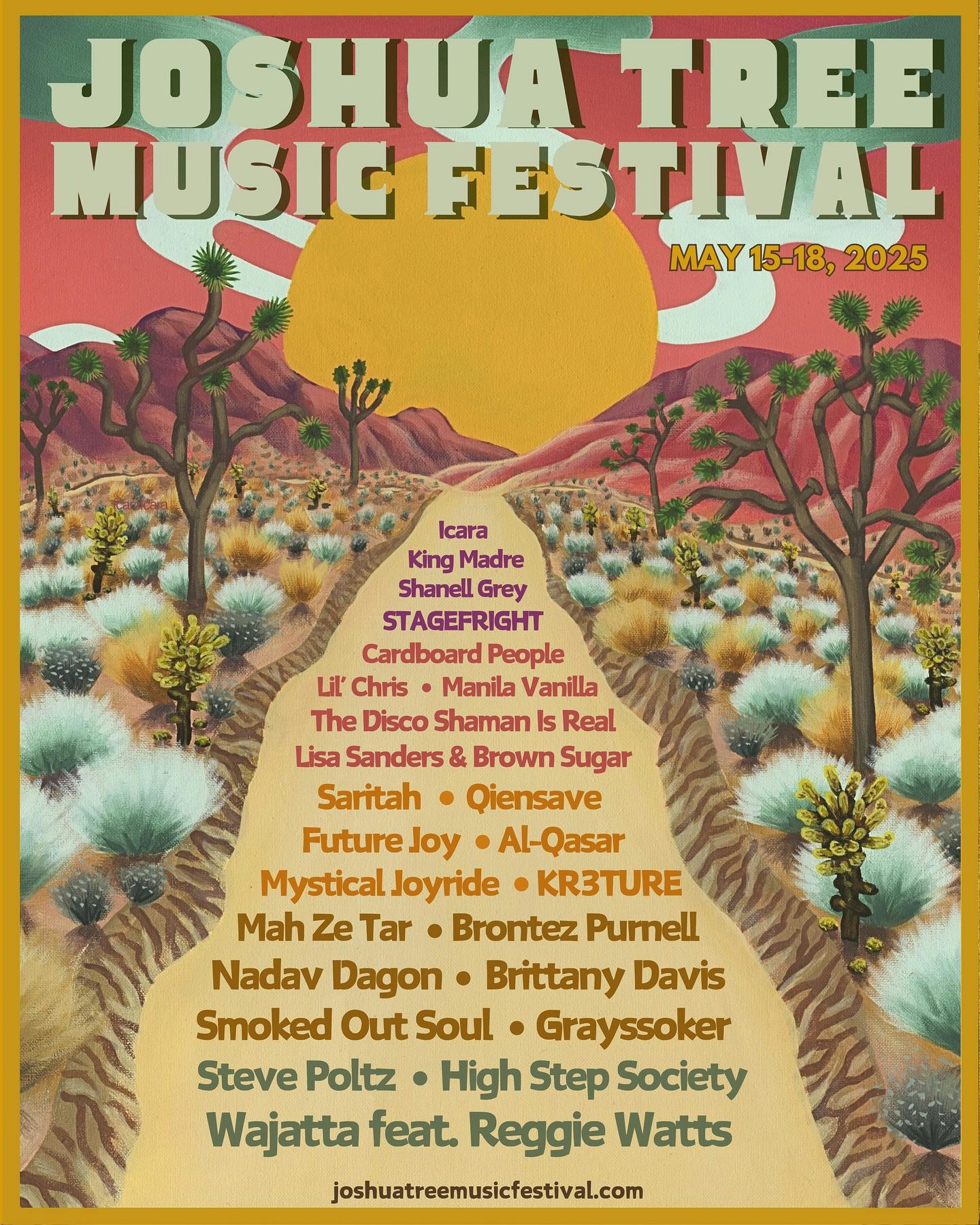 Joshua Tree Music Festival 2025 Day 3 at Joshua Tree Festival Saturday, May 17 2025 Discotech