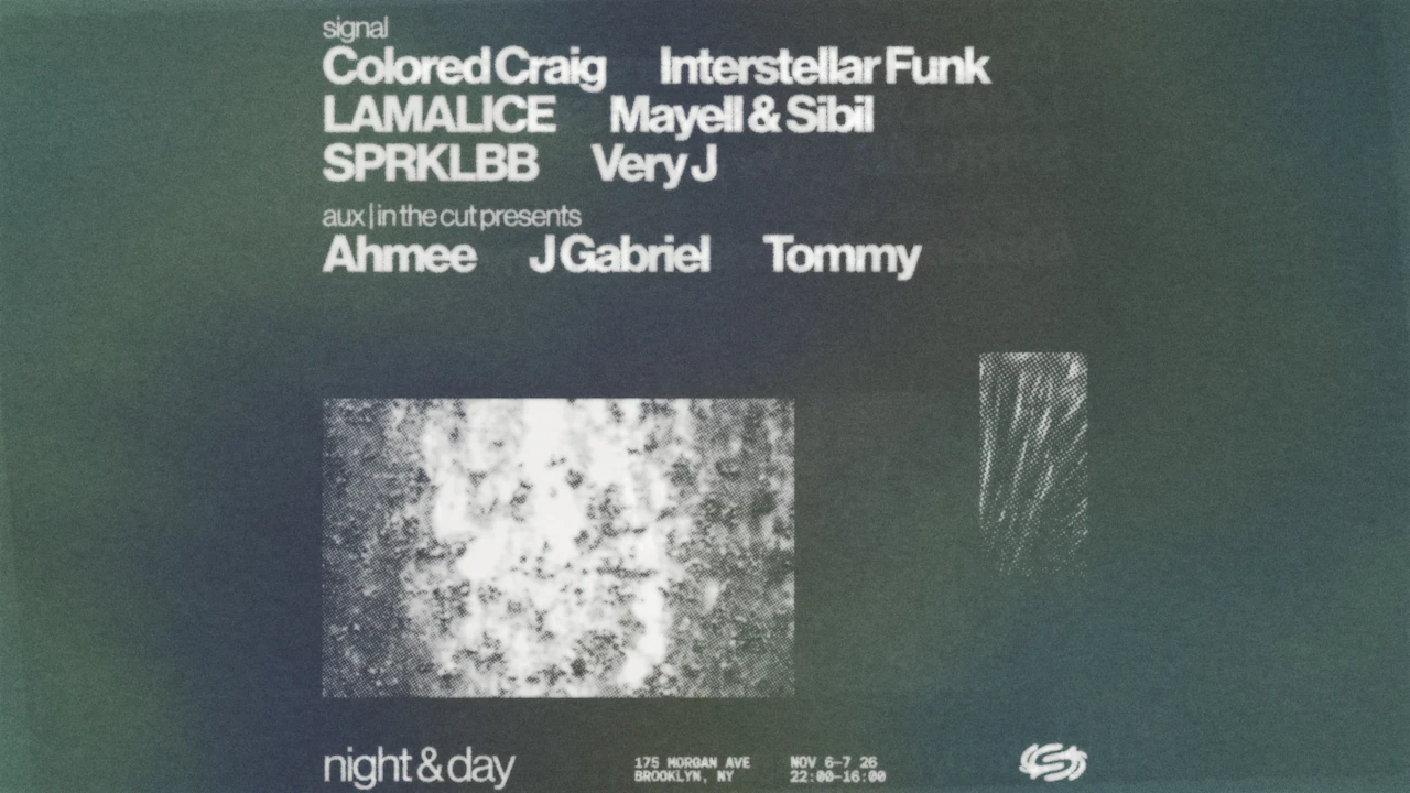 Night & Day:Colored Craig, Interstellar Funk, LAMALICE,+more