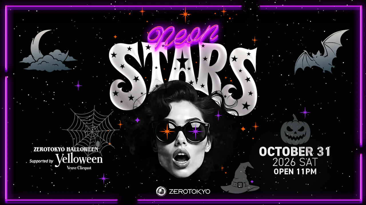 Zerotokyo Halloween Day2 'Neon Stars Supported By Veuve Clicquot Yelloween'