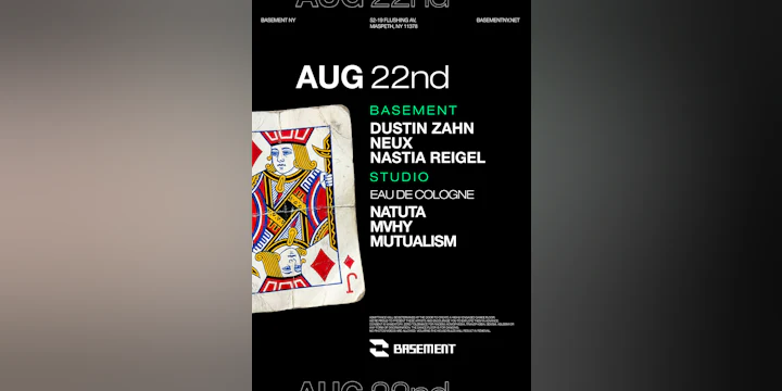 Dustin Zahn / NEUX / Nastia Reigel / Eau De Cologne: Natuta / MVHY / Mutualism