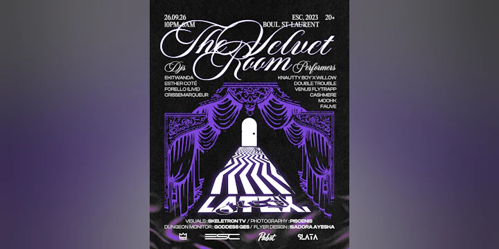 Latex. // the Velvet Room // Montreal
