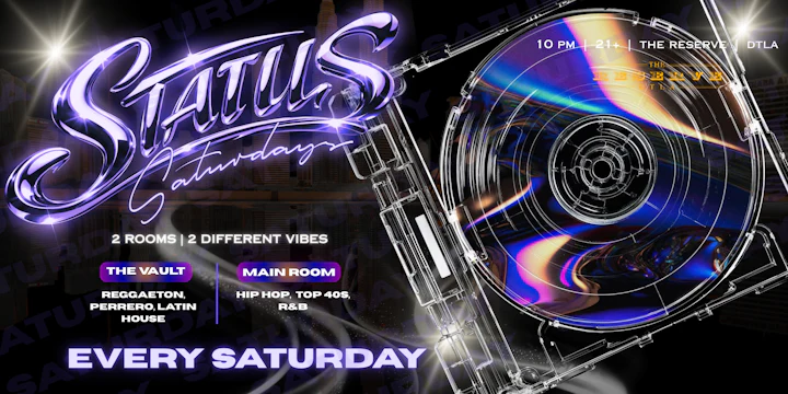 Status Saturday - 2 Rooms 2 Different Vibes!