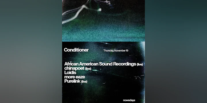 OST & Conditioner: African American Sound Recordings, chinapoet, Loidis, more eaze, Purelink