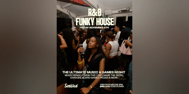 R&B And Funky House Night