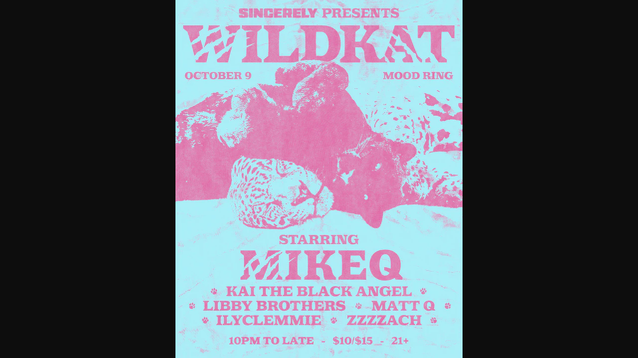 Sincerely: Wildkat