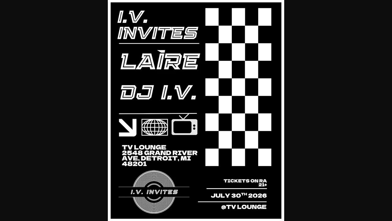 I.V. Invites • Thursday at TV