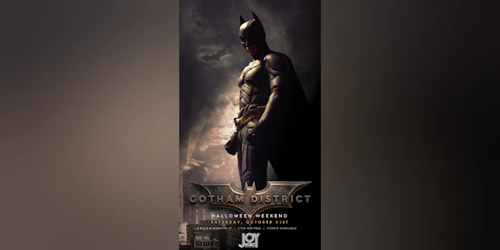 Gotham District - Halloween Weekend