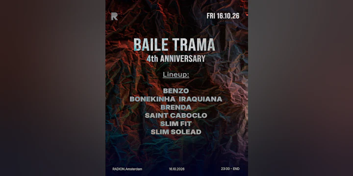 Baile Trama 4th Anniversary