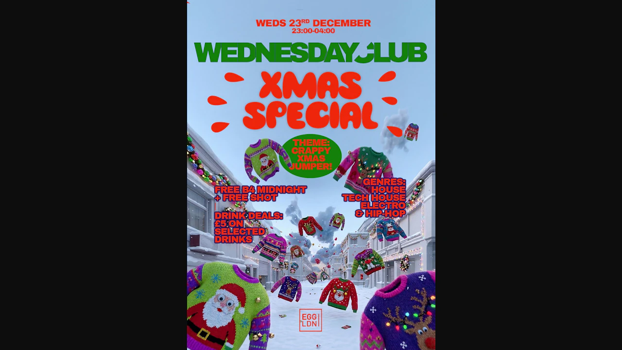 Wednesday Club: Xmas Special (Crappy Xmas Jumper Theme)