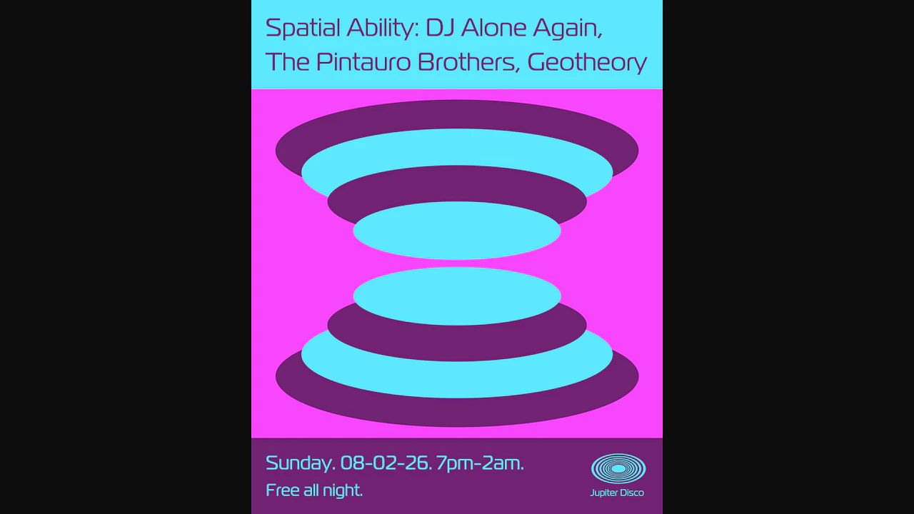 Spatial Ability: DJ Alone Again, The Pintauro Brothers, GEOTHEORY