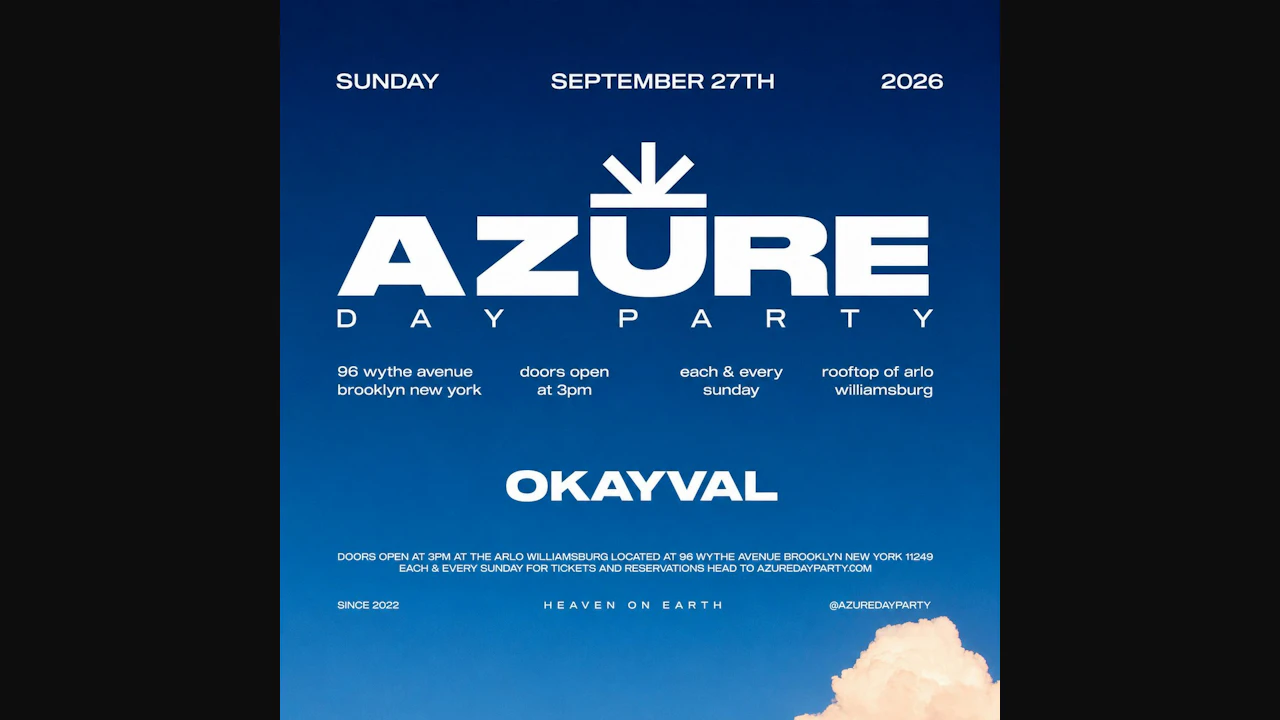 Azure Day Party September 27th