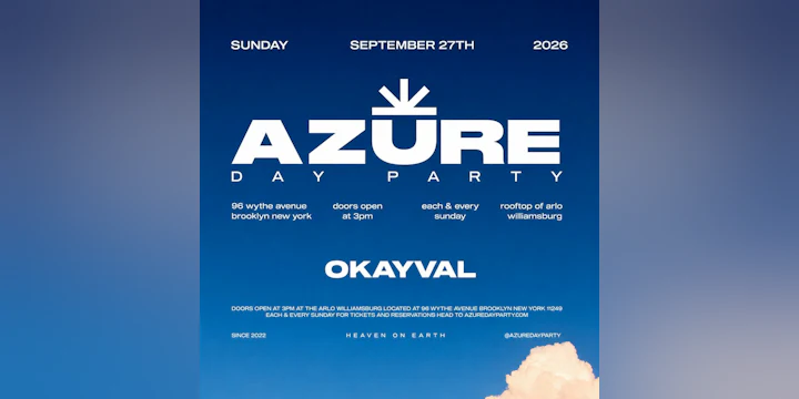 Azure Day Party September 27th