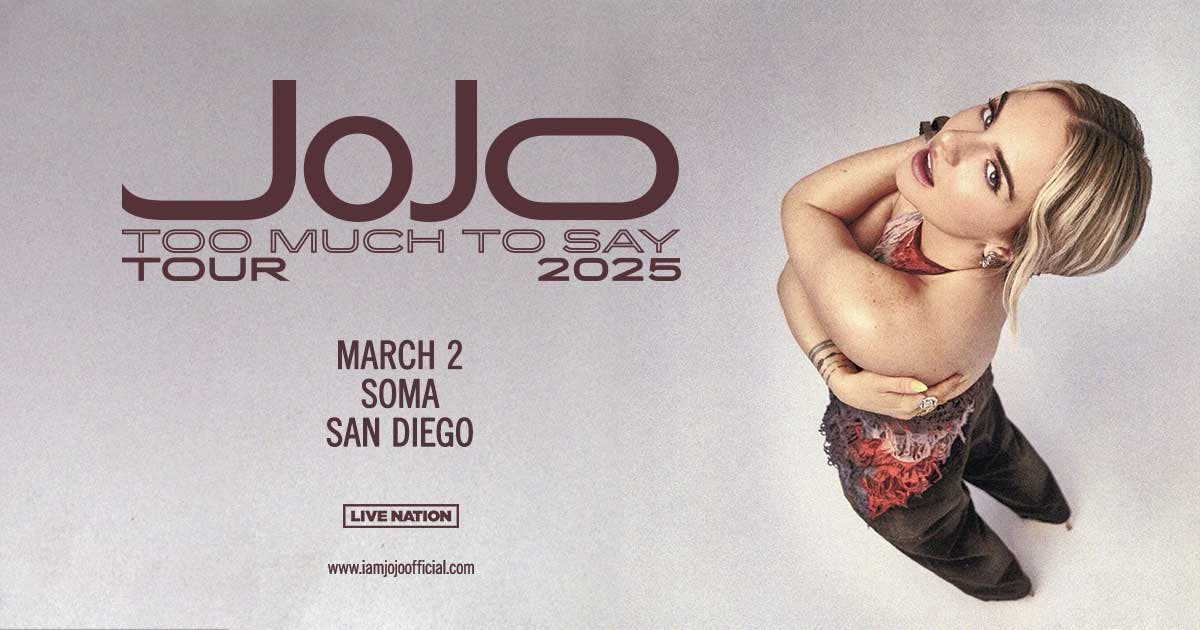 JoJo at Soma - Mainstage - Sunday, Mar 2 2025 | Discotech