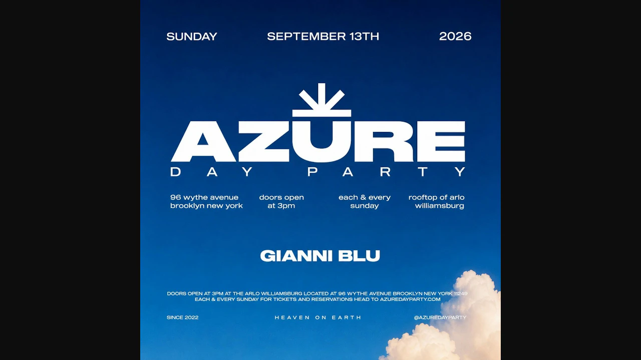 Azure Day Party September 13th