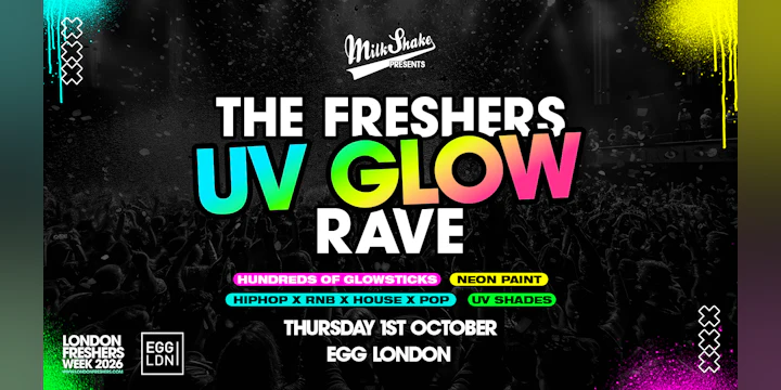 The Freshers UV Glow Rave