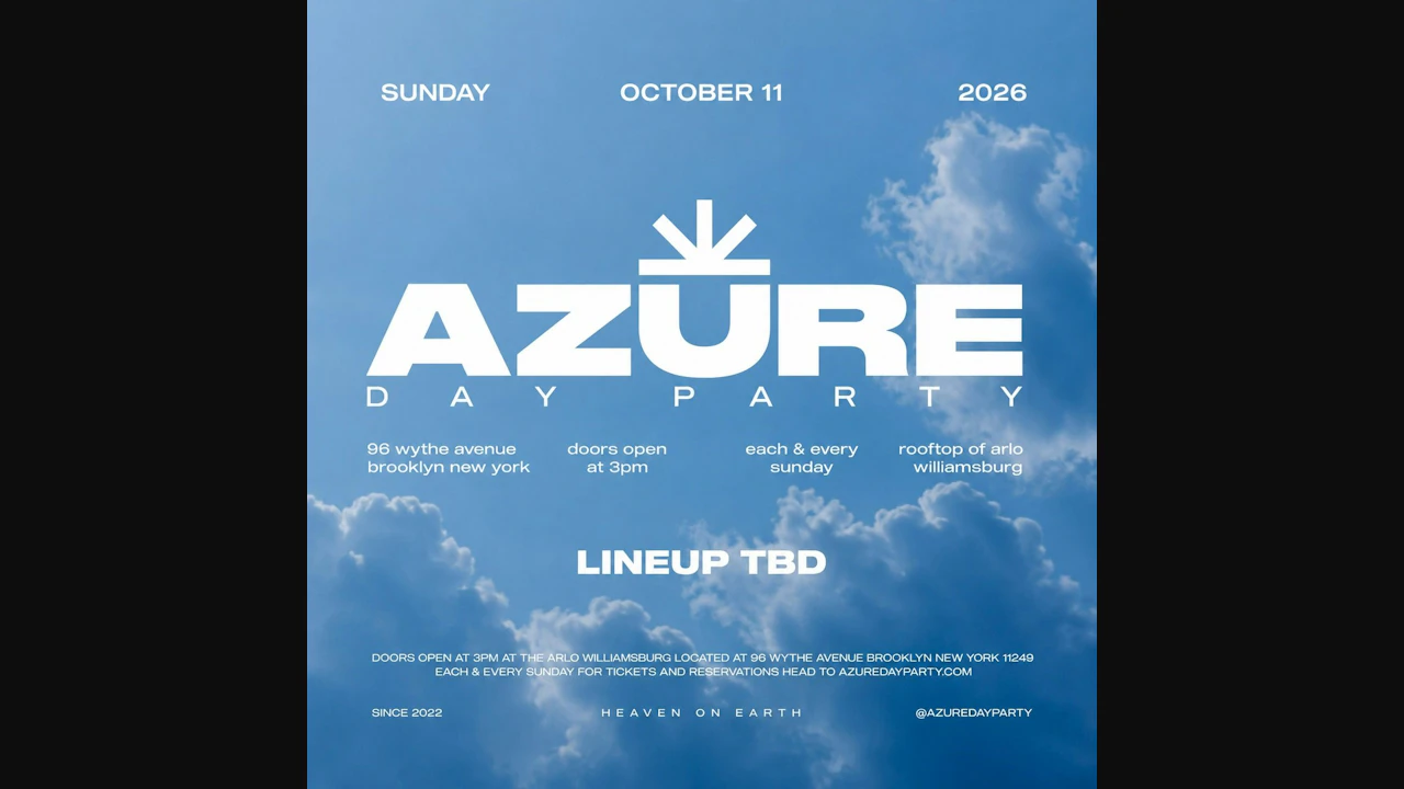 Azure Day Party October 11th