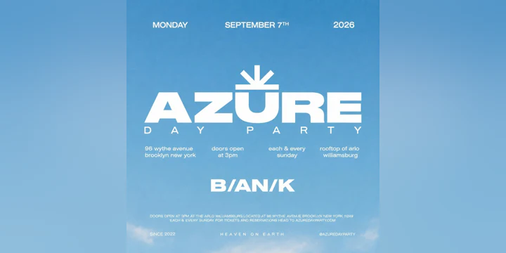 Azure Day Party September 7th