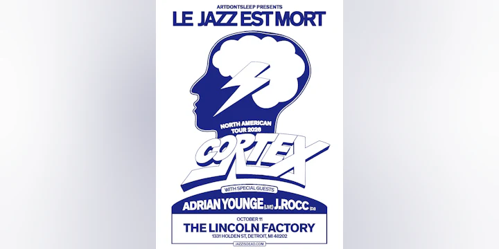 Jazz is Dead presents Cortex with Adrian Younge and J.Rocc
