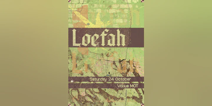 Loefah - Venue MOT