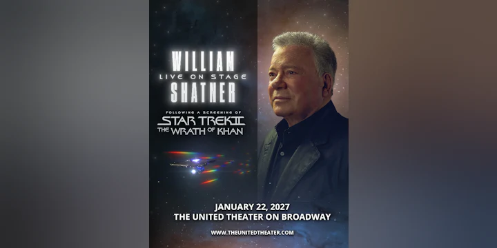 William Shatner Live On Stage with Star Trek II: The Wrath of Khan