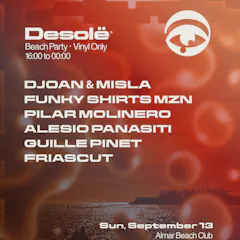 Free Open Air Beach Party: Desolë Recordings Release Party