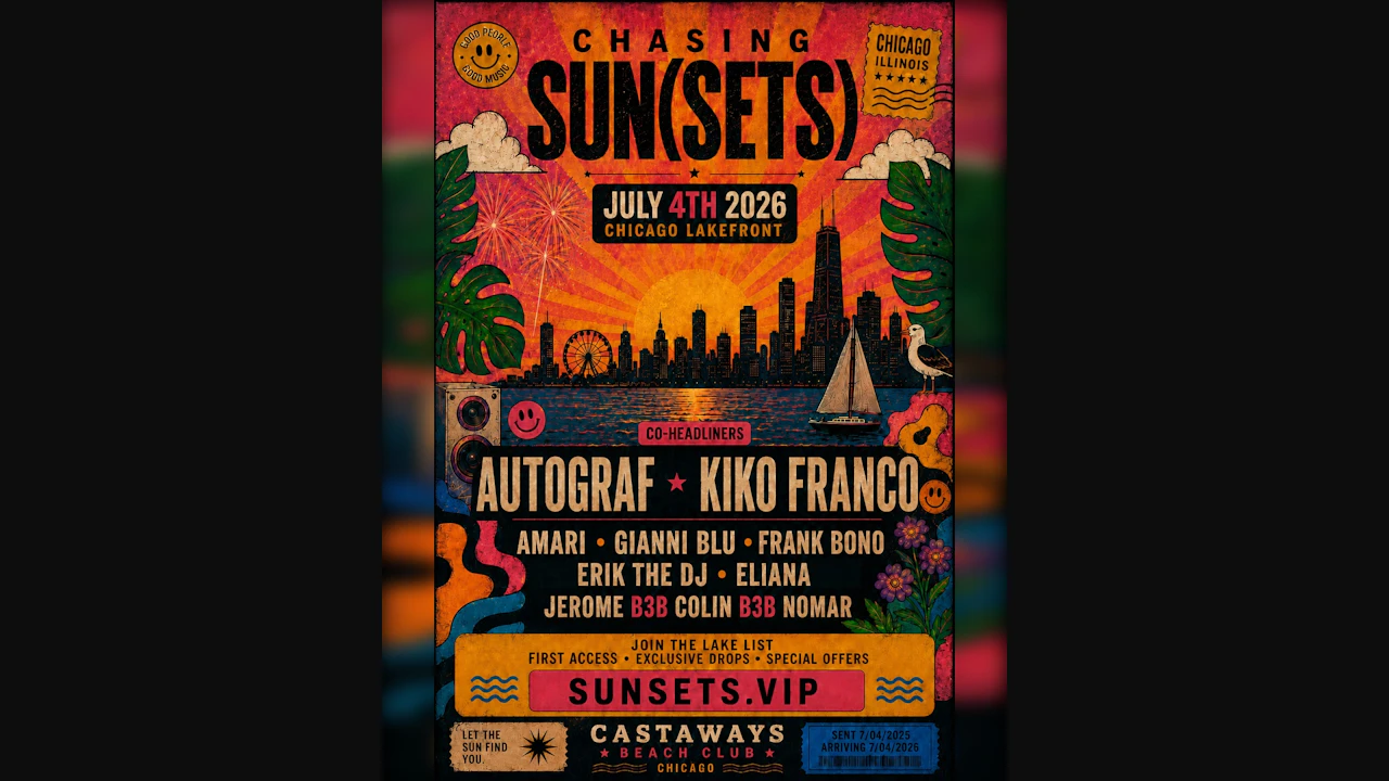 Chasing Sun(Sets) I Autograf x Kiko Franco (DEBUT) and Friends July 4 ...