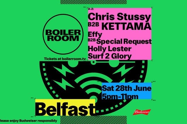 Boiler Room Belfast - Chris Stussy B2b Kettama