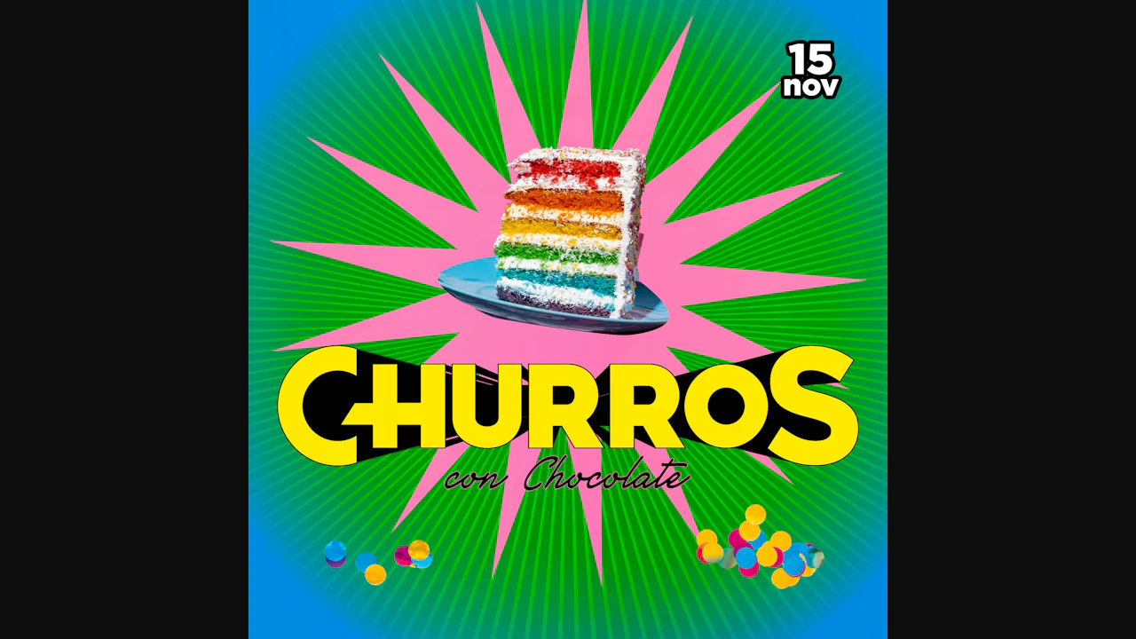 Churros Con Chocolate - Aniversario: Mis Dulces 15