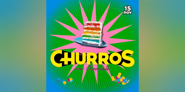 Churros Con Chocolate - Aniversario: Mis Dulces 15