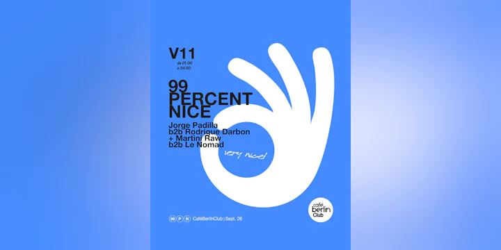 99 Percent Nice · Jorge Padilla B2B Rodrigue Darbon + Martini Raw B2B Le Nomad