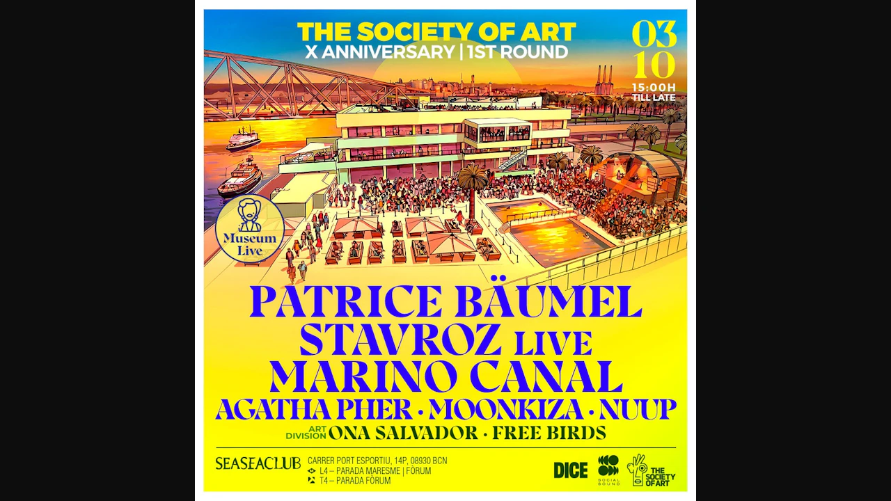 The Society of Art X Anniversary / 1st Round