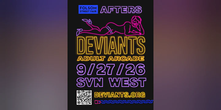 Deviants Adult Arcade: the Folsom Street Fair Afterparty