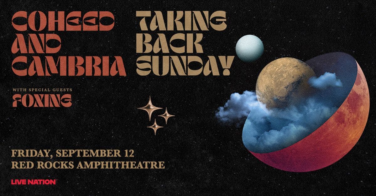 Coheed and Cambria *Taking Back Sunday