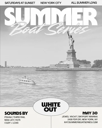 NY Boat Party / Booze Cruise