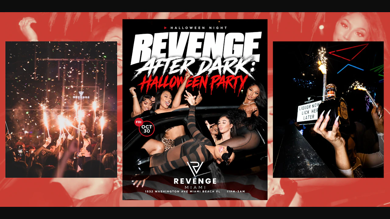 Revenge After Dark: Halloween Party Revenge Miami